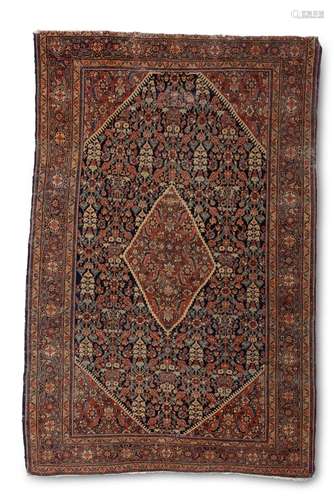 A Persian Senneh area rug