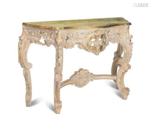 An Italian Regency-style console table