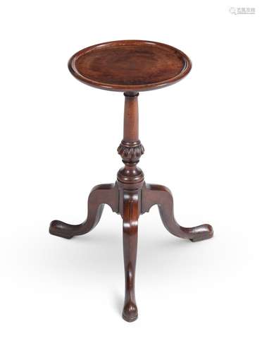 A GEORGE II MAHOGANY KETTLE STAND, CIRCA 1750