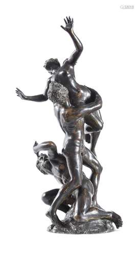 AFTER GIAMBOLOGNA (ITALIAN, 1529-1608), A BRONZE GROUP 'ABDU...