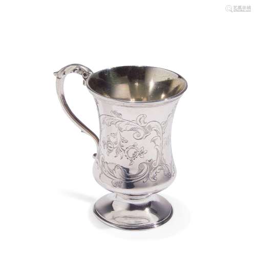Mug in argento, Londra 1850