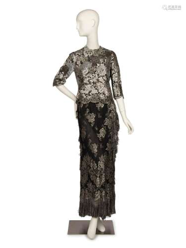Christian Dior Haute Couture Lace Top and Skirt, Autumn/Wint...