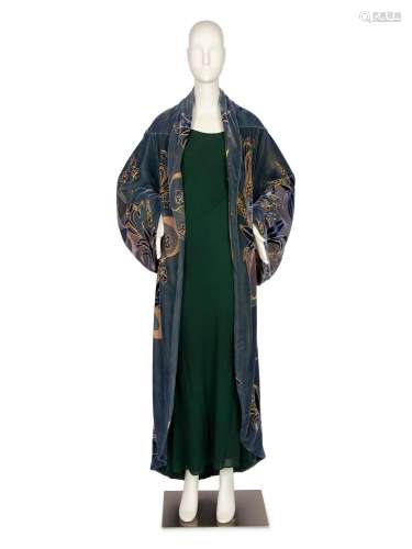 Christian Dior Haute Couture Velvet Jacket and Dress, Autumn...