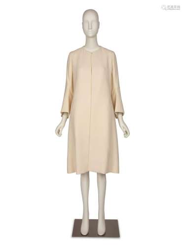 Christian Dior Haute Couture Cream Wool Coat, Autumn/Winter ...