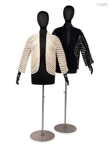 Two Chado Ralph Rucci Jackets, c. 2000s