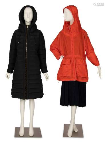 Two Moncler Outerwear Items, 2000s