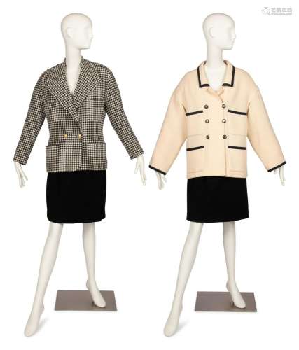 Two Chanel Jackets, 1980s