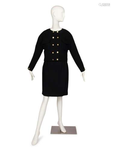 Chanel Skirt Suit, c. 1984
