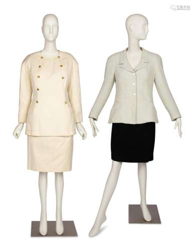 Chanel Skirt Suit and Jacket, 1984-2000s