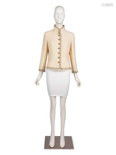 Chanel Trimmed Tweed Jacket, 2010s