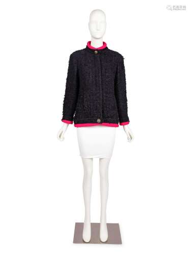 Chanel Black Tweed Jacket, Autumn 2012