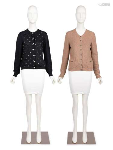 Two Chanel Knit Cardigans, 2004-14