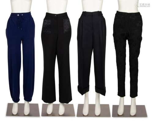 Four Chanel Pairs of Pants, 2010s