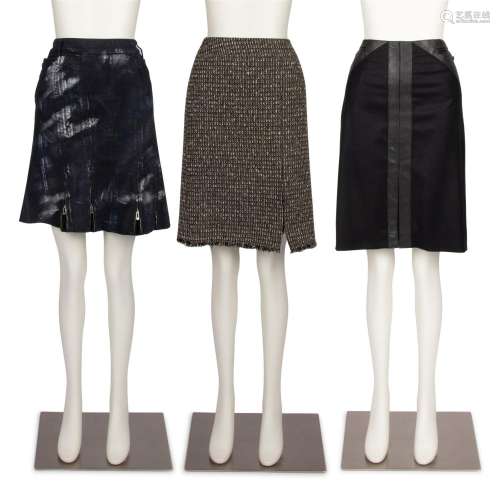 Three Chanel Skirts, 2003-2008