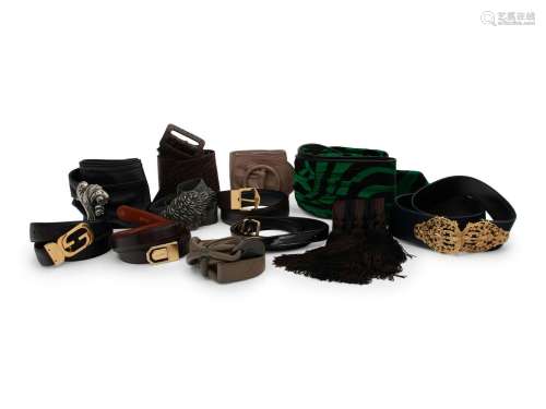 Twelve Designer Belts, 1980-2010s