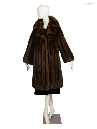 Galanos Sable Coat, c.1980