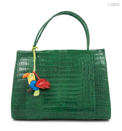 Nancy Gonzalez Crocodile Frame Bag, 2000s