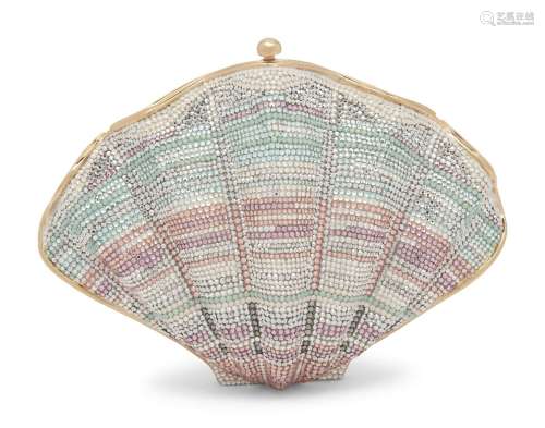 Judith Leiber Collector's Edition Shell Minaudiere
