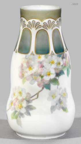 Jugendstil-Vase mit Kirschblütendekor