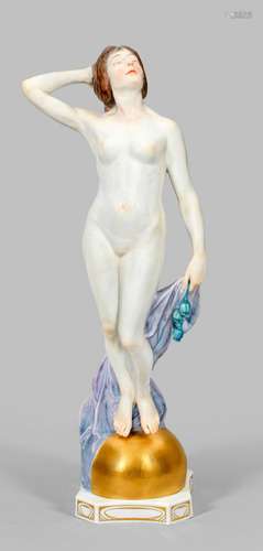 Große Jugendstil-Figur "Die Nacht". Originaltitel