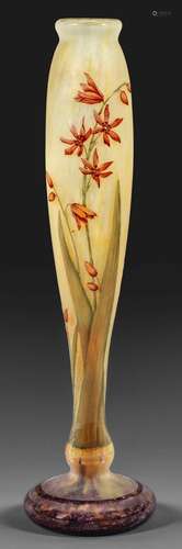 Jugendstil-Ziervase von Daum Frères