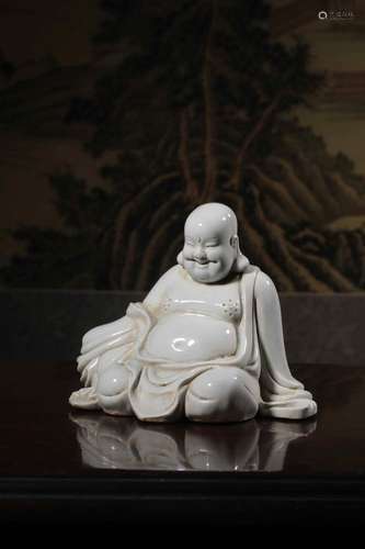 Dehua White Porcelain Maitreya Buddha