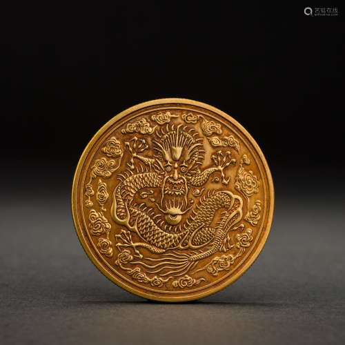 Qing Dynasty gold coins