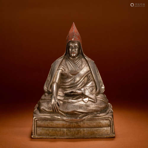 Qing Dynasty Tibetan master statue