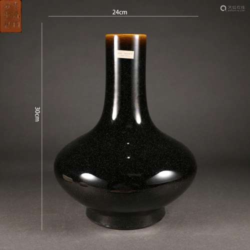 Teadust Glaze Bottle Vase