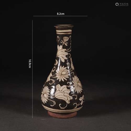 Jizhou Kiln Flower Vase