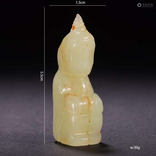 Jade Carving of A Figure