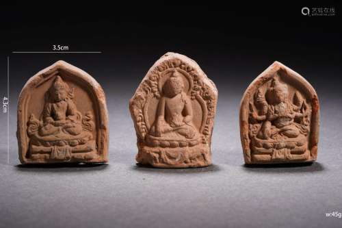 Three Tsa-Tsa Buddha