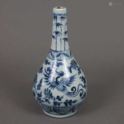 Blau-Weiß Flaschenvase - China