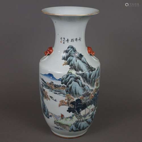 Rouleauvase - China 20.Jh.