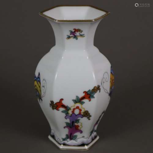 Art-déco-Vase "Butterfly" - Rosenthal, Porzellan, ...