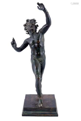unknown sculptor ca. 1900 - satyr, Unbekannter Bildhauer um ...
