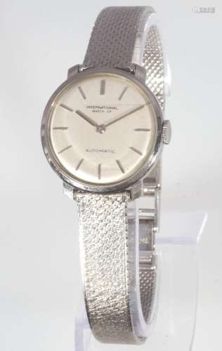 IWC Automatic 750 gold women`s wrist watch, 18K Gold Damen A...