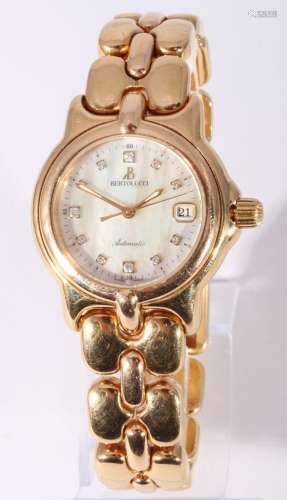 Bertolucci Pulchra 750 women`s wrist watch with diamonds, 18...