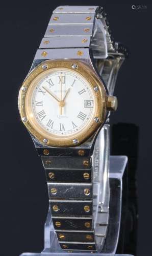 Bucherer Octagon women`s wrist watch, Damen Armbanduhr,