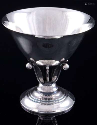 Georg Jensen 925 sterling silver footed bowl 17A, Silber Sch...