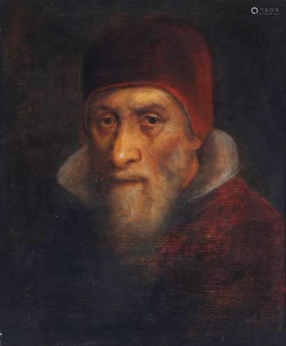 Old master 17th/18th century portrait Gregory XIII, Altmeist...