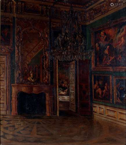 Philipp Vlasdeck (1878-nach 1930) interior 1926, Interieur,