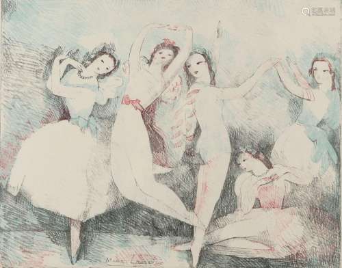 Marie Laurencin (1883-1956) Les fetes de la Danse 1937, Russ...