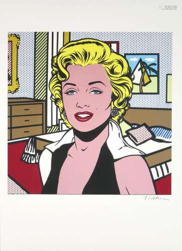 Roy Lichtenstein (1923-1997) Marilyn Monroe, Offset Druck,