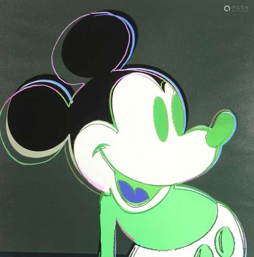 Andy Warhol (1928-1987) Myths Serie Mickey Mouse 1981, Ronal...