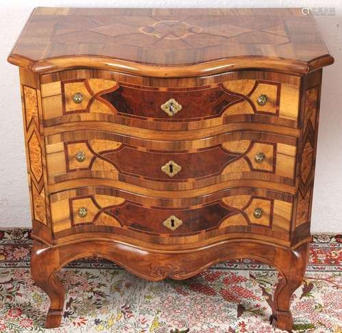 Chest baroque 18. Century, Kommode Barock 18. Jahrhundert,