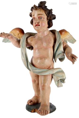 Cherub 18th century, Putto Engel 18. Jahrhundert,