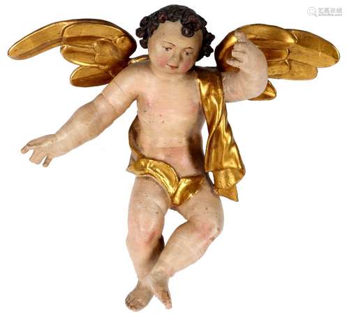 Cherub 19th century, Putto Engel 19. Jahrhundert,