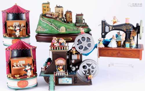 Enesco 5 music boxes, Spieluhren,