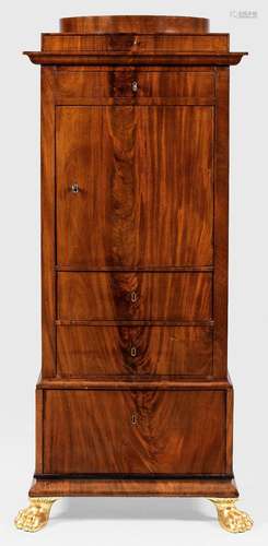 Biedermeier-Pfeilerschrank